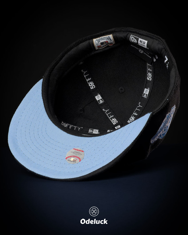 کلاه کپ بک فیت NEW ERA - NY YANKEES NAVY BLOOM | نمای داخل کلاه