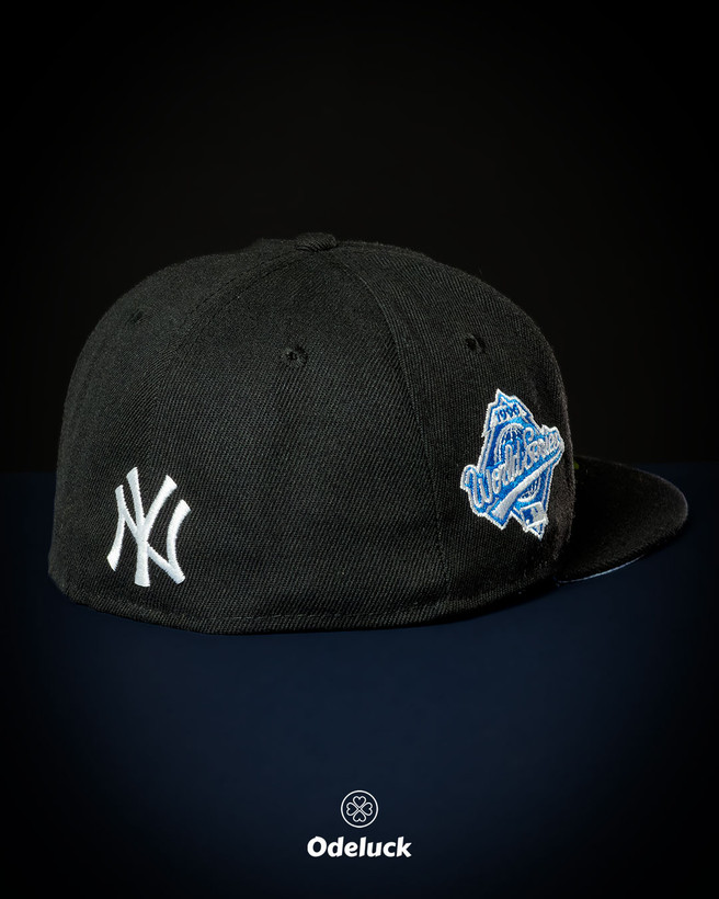 کلاه کپ بک فیت NEW ERA - NY YANKEES NAVY BLOOM | نمای پشت
