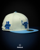 نمای جانبی کلاه کپ نیو ارا مدل Chicago Bulls با پچ سال 1966