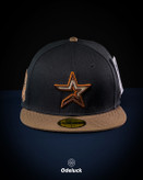 کلاه کپ بک فیت نیو ارا مدل Houston Astros 20th Anniversary رنگ مشکی قهوهای