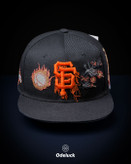 کلاه کپ بک فیت NEW ERA مدل San Francisco Giants Nothing to Like رنگ مشکی