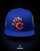 کلاه کپ بک فیت NEW ERA مدل Chicago Cubs Chiraq رنگ آبی رویال