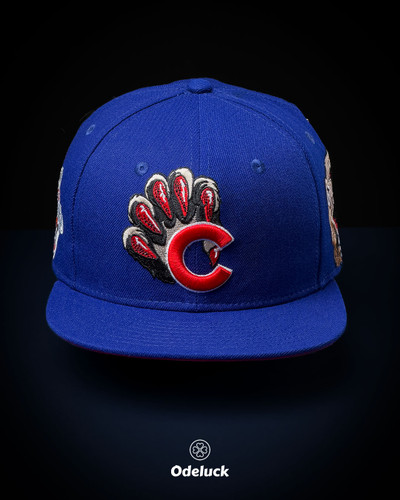 کلاه کپ بک فیت NEW ERA مدل Chicago Cubs Chiraq رنگ آبی رویال