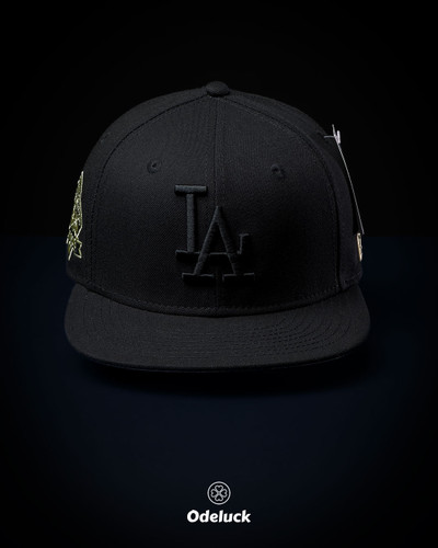 کلاه کپ بک فیت نیو ارا LA DODGERS WORLD SERIES 2024 رنگ مشکی با گلدوزی ۳D