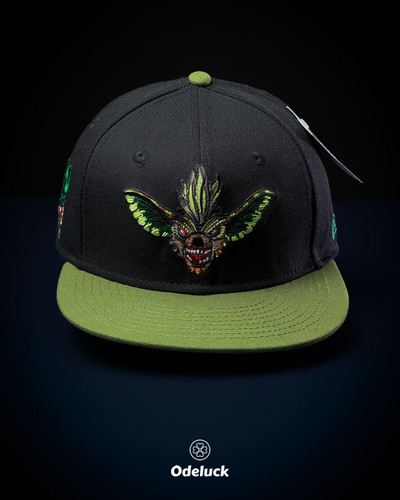 کلاه کپ بک فیت نیو ارا ATLANTA BRAVES GREMLINS 40TH مشکی زیتونی