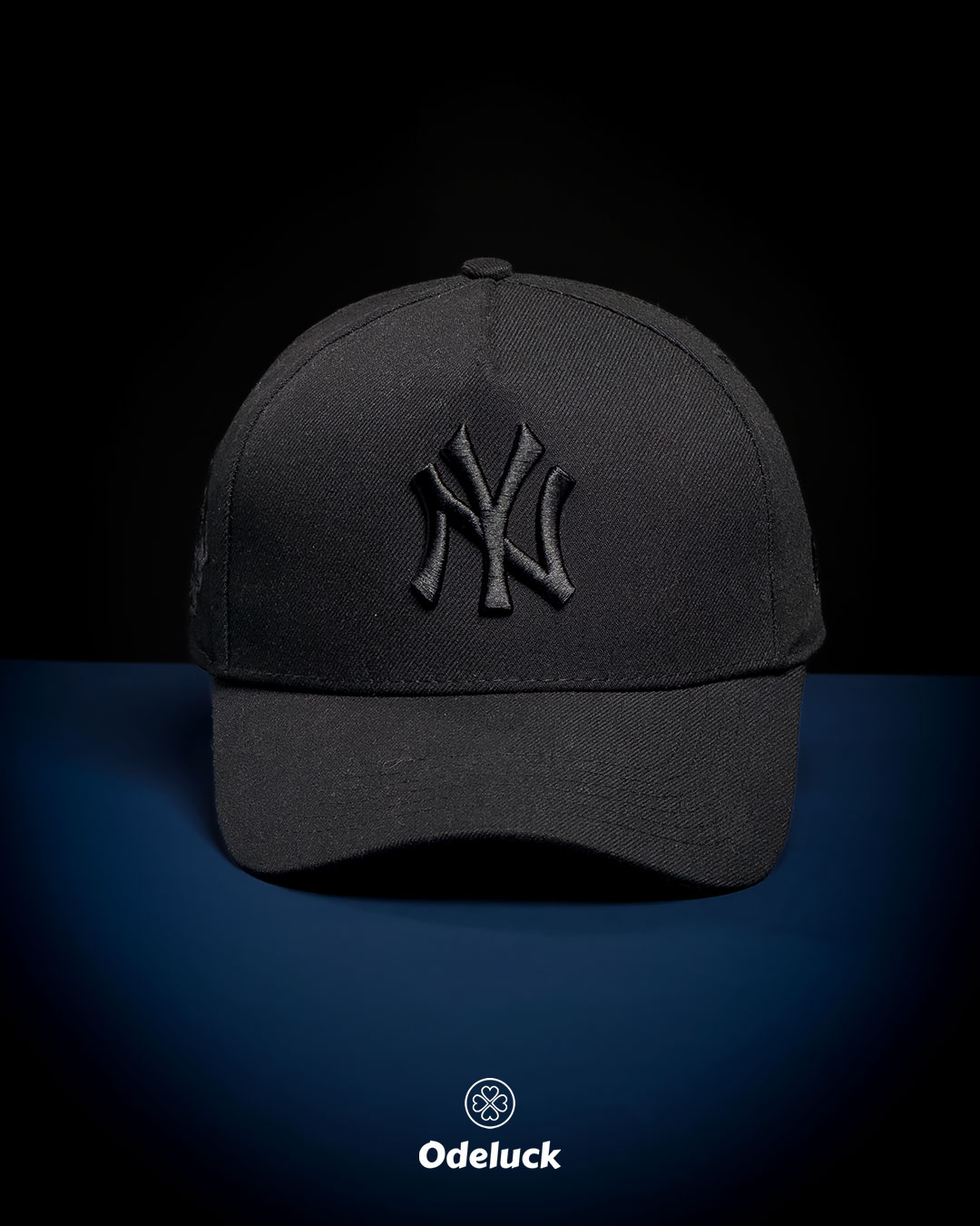 کلاه کپ اسنپ بک نیو ارا NY YANKEES WORLD SERIES مشکی ۵ پنل ای فریم نمای روبرو