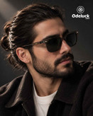 عینک آفتابی UV400 برند CARTIER فریم دودی کریستالی | کد 467