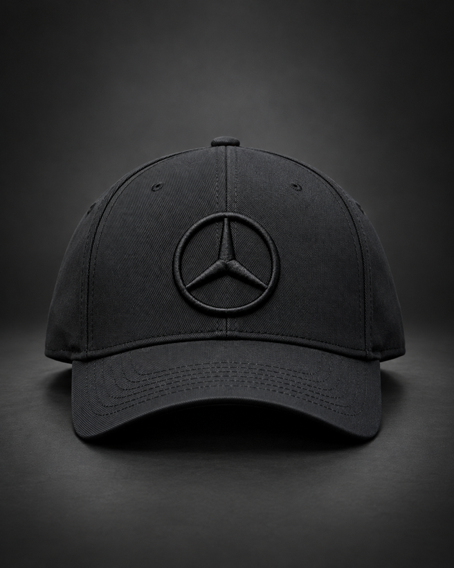 کلاه بیسبالی کتان تاجدار BENZ سگک استیل | کد 229