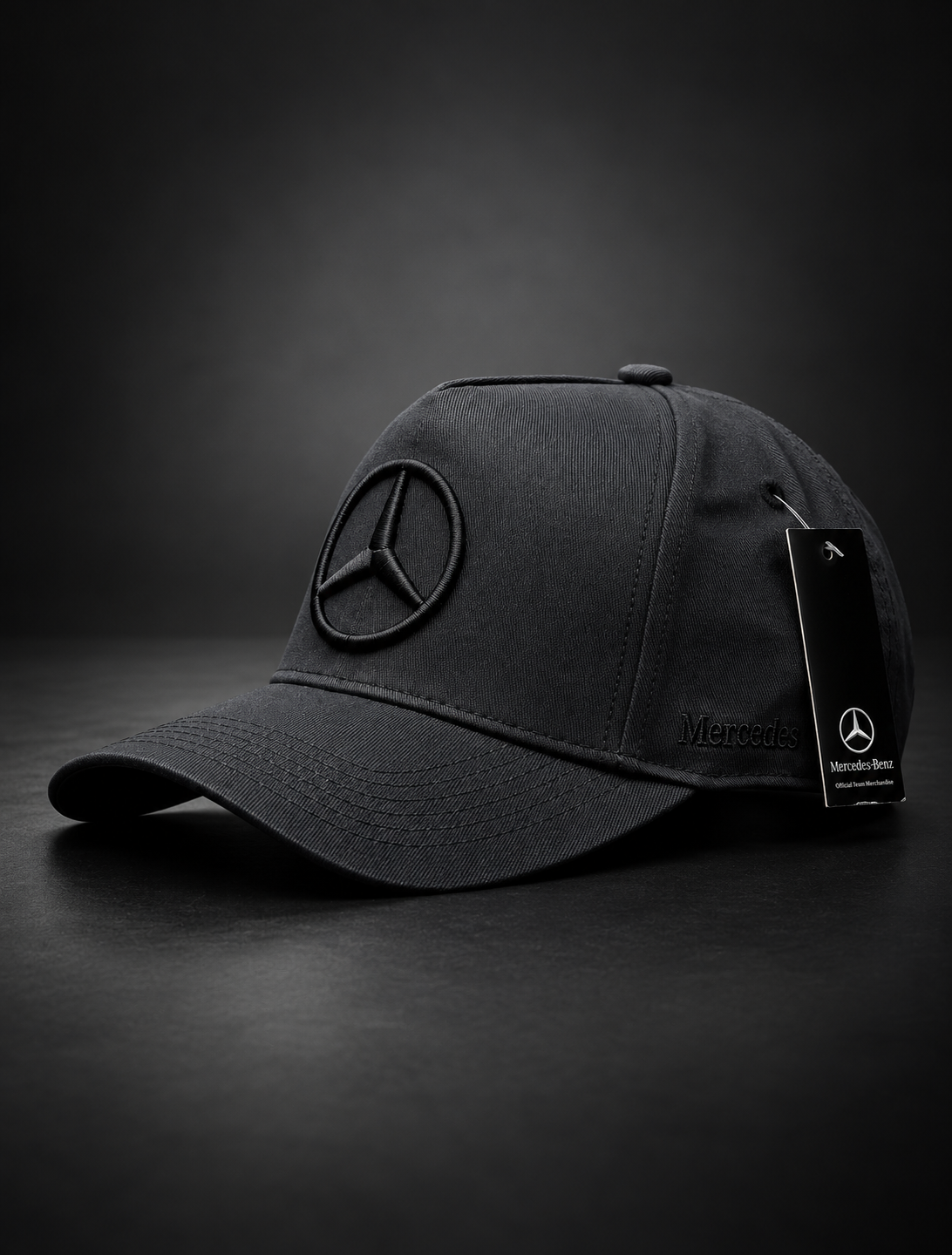 کلاه بیسبالی کتان تاجدار BENZ سگک استیل | کد 229
