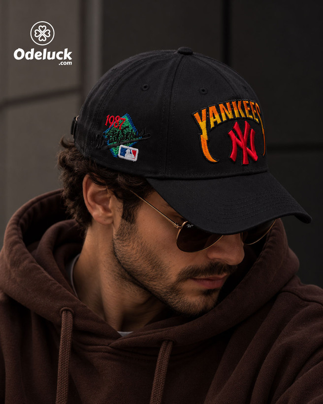 کلاه بیسبالی تاجدار اسنپ بک نیو ارا 1987 NY YANKEES | کد 435