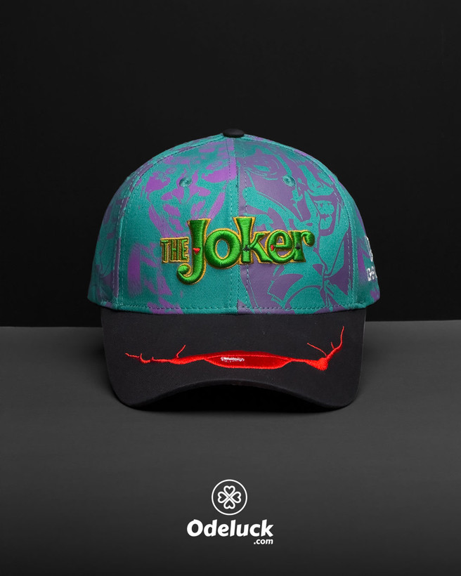 نمای روبرو کلاه اسنپ بک نیوارا سری G-SHOCK طرح JOKER کیفیت سوپر مستر کد 482
