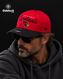 استایل استریتویر مردانه با کلاه اسنپ بک آریزونا کاردینالز CARDINALS کد 484 و هودی تیره