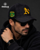استایل استریتویر مردانه با کلاه اسنپبک نیو ارا ATHLETICS مخمل کد 487