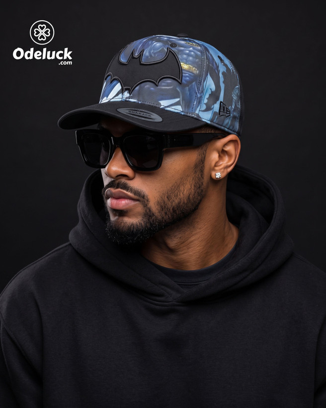 تنخور ژورنالی کلاه اسنپبک نیو ارا 9FIFTY مدل BATMAN کد 497 با هودی مشکی