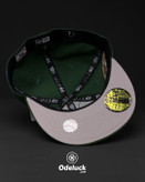 نمای داخل کلاه بکفیت 59FIFTY سایز 7 1/4 با زیره نقاب طوسی روشن کد 506