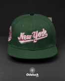 نمای روبهرو کلاه بکفیت نیو ارا NEW YORK مدل ALL STARS 1942 سبز کد 509