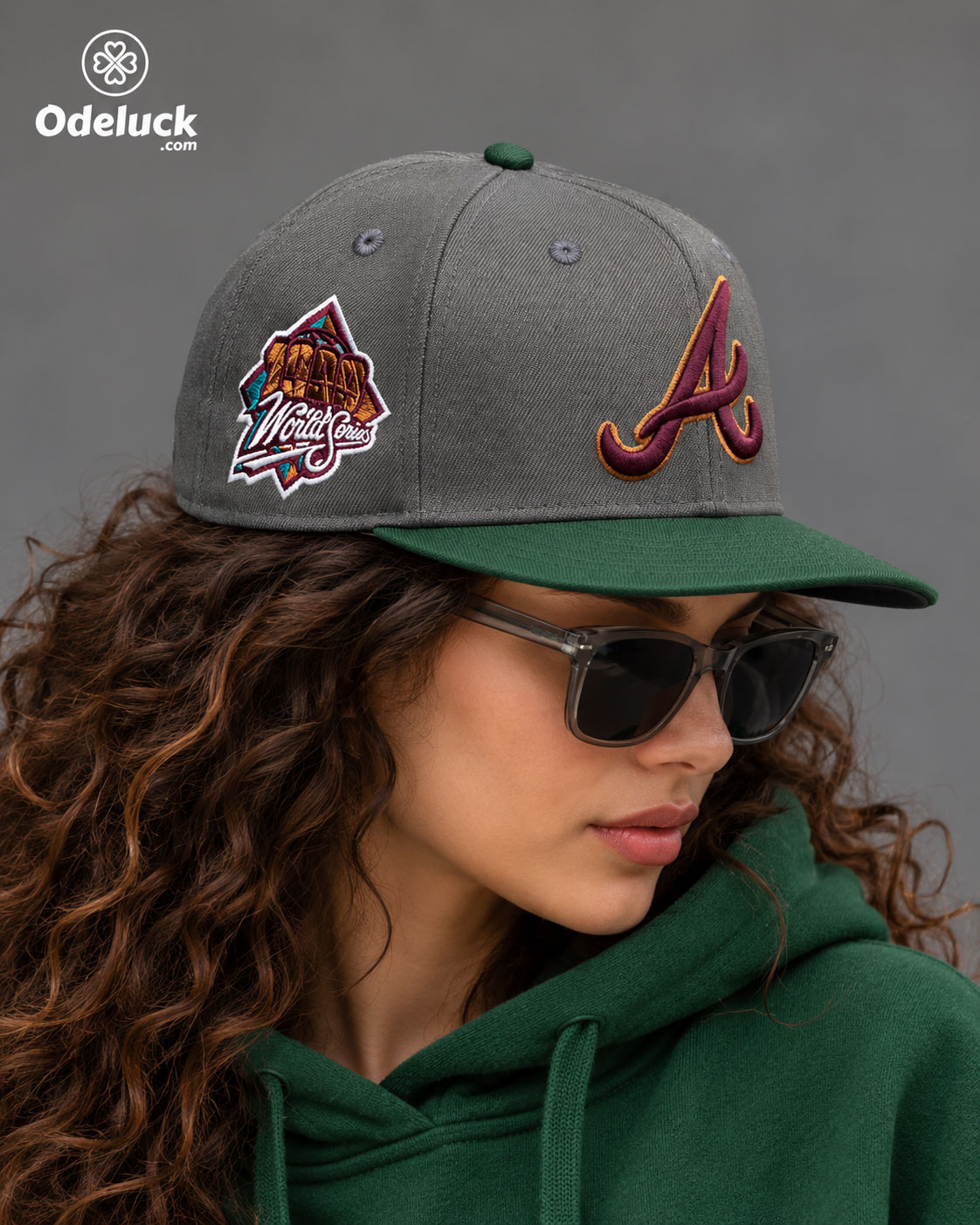 تنخور ژورنالی زنانه کلاه بک‌فیت Atlanta Braves مدل World Series 1999 کد 510