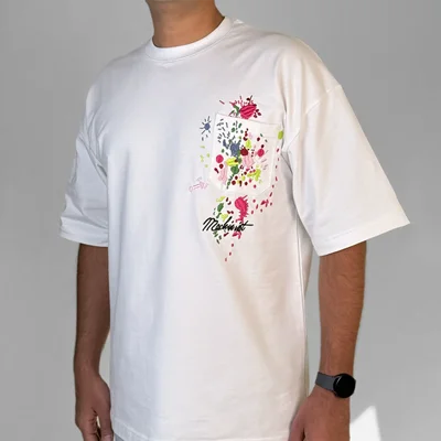 T-Shirt گلدوزی Machinist